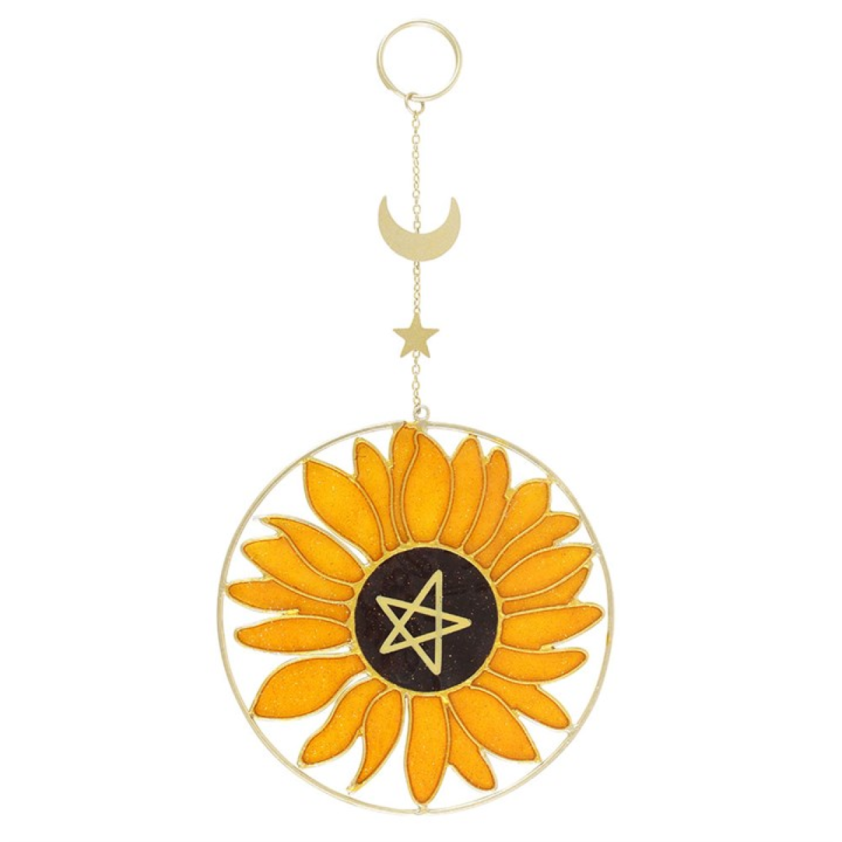Radiant Sunflower Suncatcher