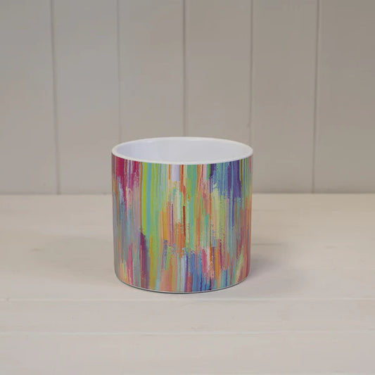 Colour Pallet Pot 13.8cm H12.5cm L13.8cm W13.8cm Weight-138G