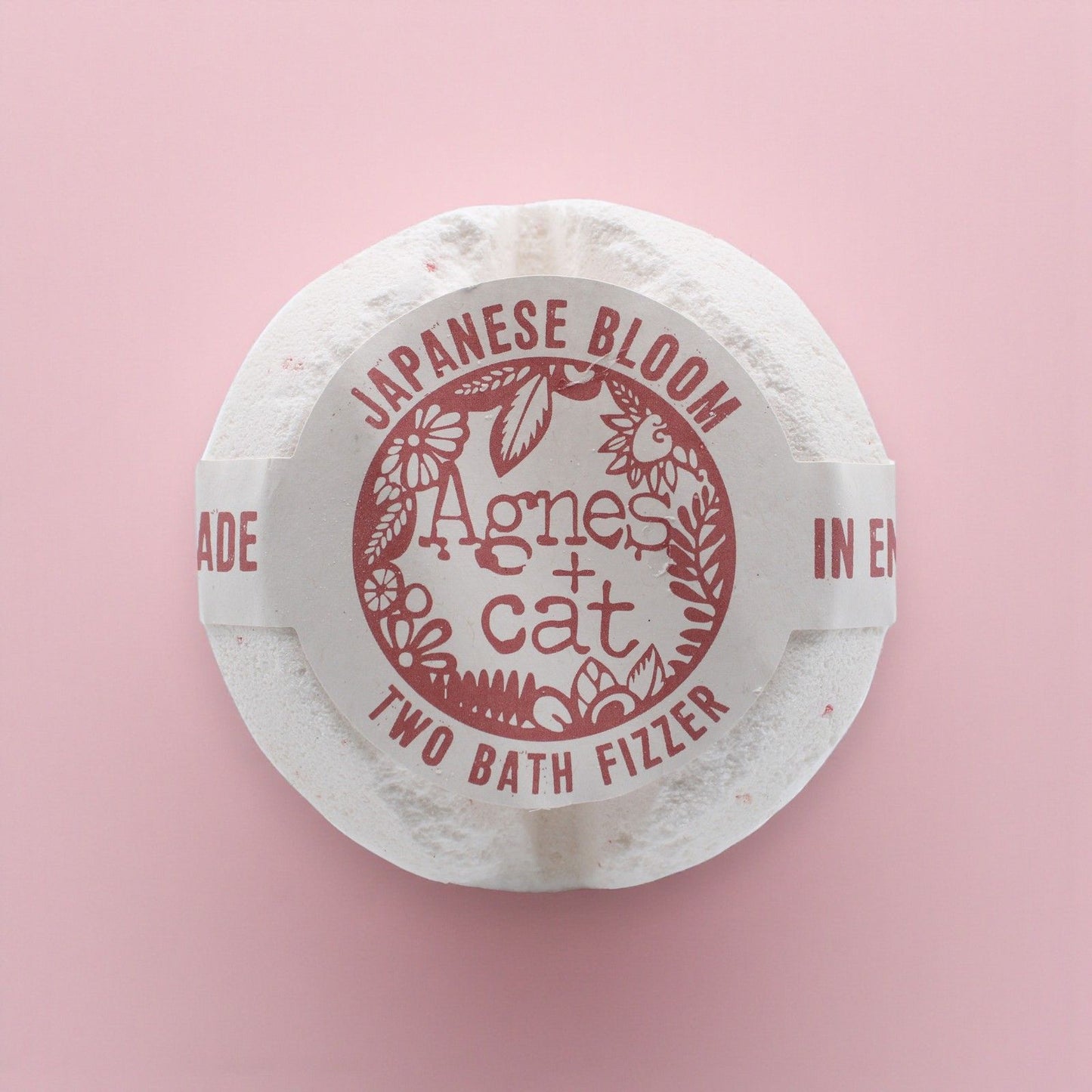 Agnes + Cat Bath Fizzer - Japanese Bloom