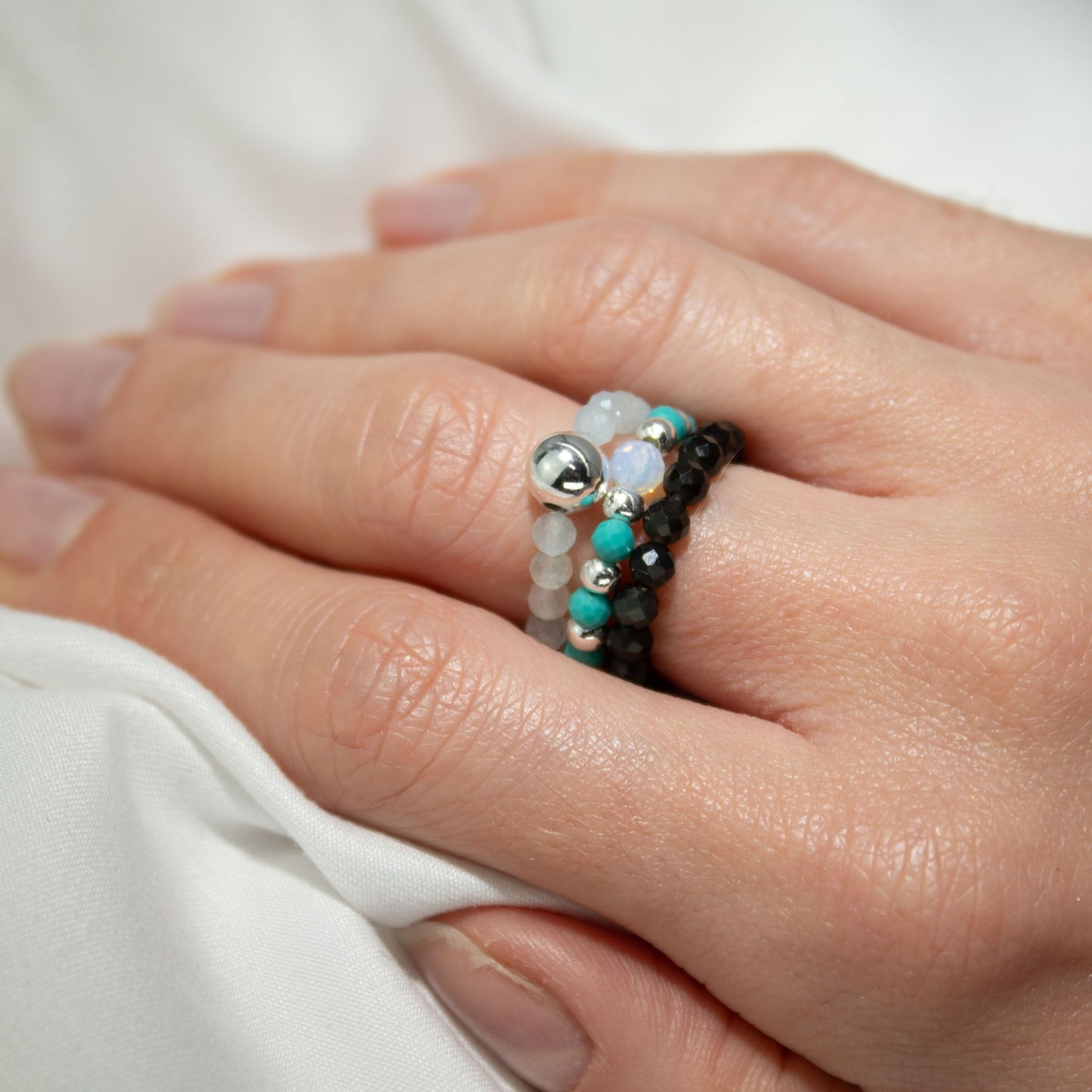 Gemstone Ring Set - Endless Ocean