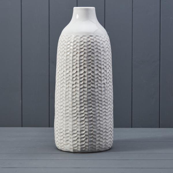 White Ceramic Vase