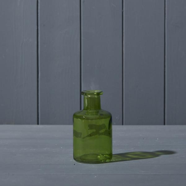 Emerald Green Glass Bottle