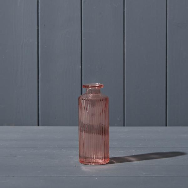 Rose Glass Bottle D5.2 x H13.2cm