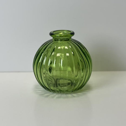 Emerald Green Round Bottle