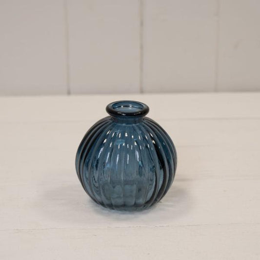 Blue Round Bottle