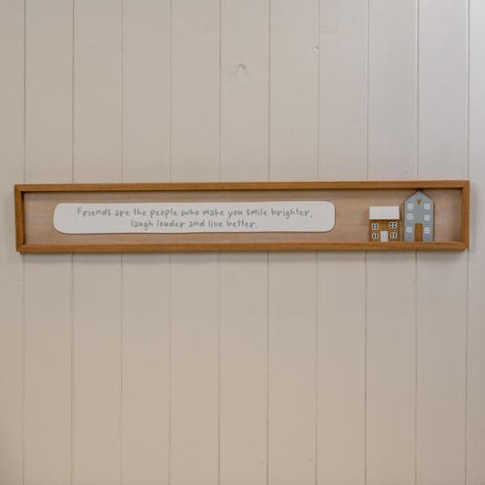 Rectangle Wooden Sign
