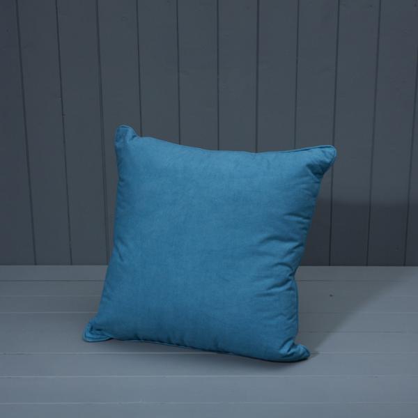 Washable Cotton Plain Cushion with Filling 45x45cm