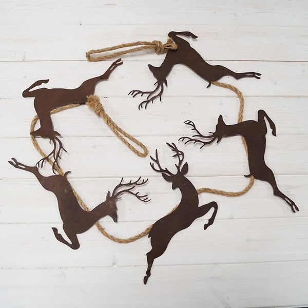 Reindeer garland 180cm - 272g