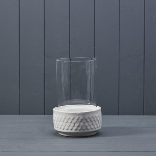 White Ceramic Lantern