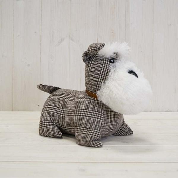 Schnauzer Dog Doorstop (21cm) 26x14x21 1.5-2KG