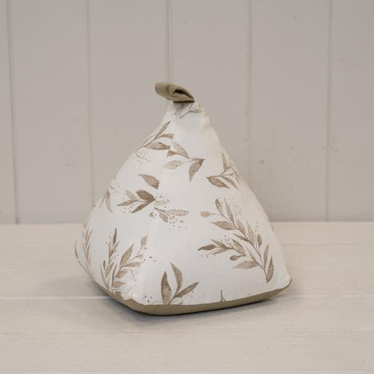 Olive Door Stop in Sage Green