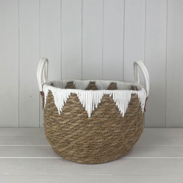 Round Storage Basket D32cm H22cm Weight-623g
