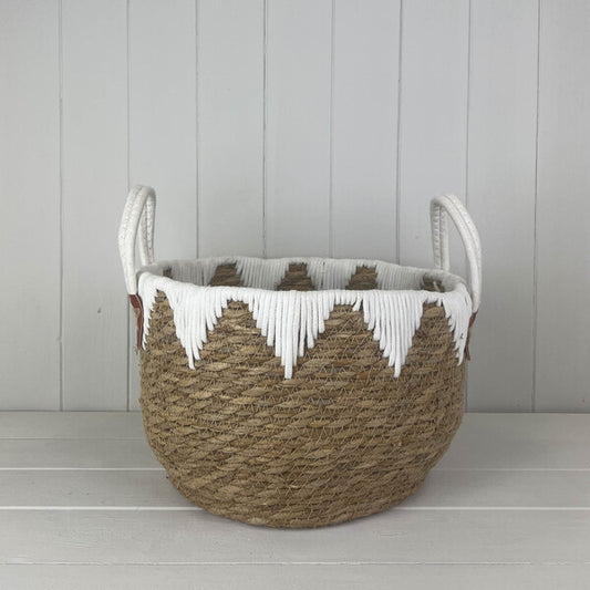 Round Storage Basket D32cm H22cm Weight-623g