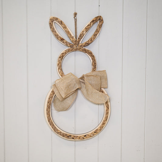 Rabbit Shaped Decorative Wreath 48x25x10 Weight-104g