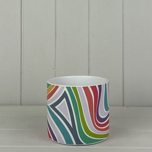 Rainbow Pot 12cm H10.5cm L12cm W12cm Weight-119g