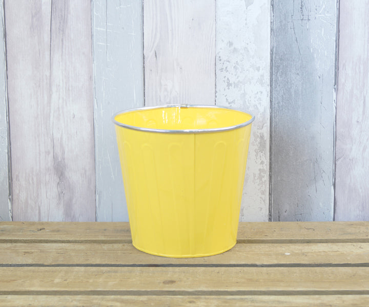 Yellow Round Plant Pot