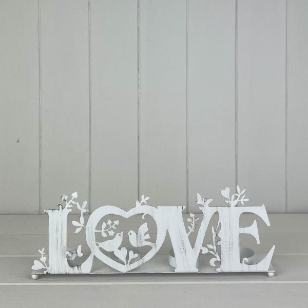 Love Tealight Holder 31cm