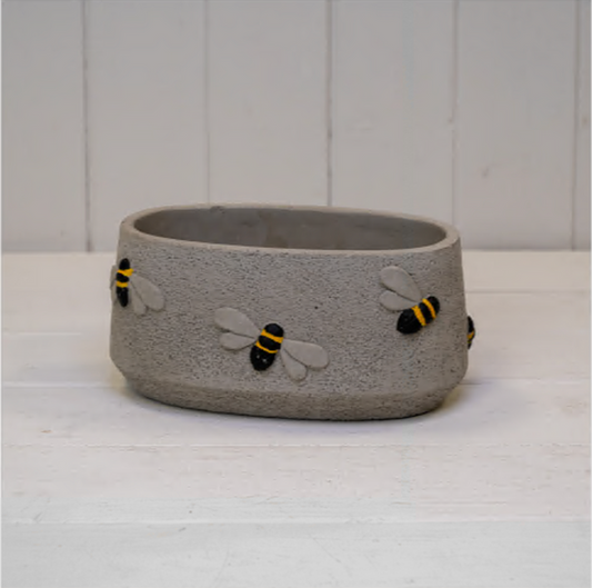 Cement Bee Trough L20.5cm W12cm H9.5cm