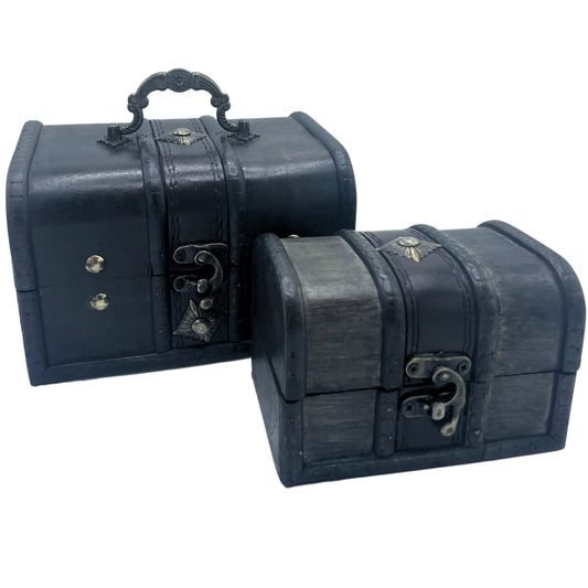 Treasure Chest - Set of 2 - Grey