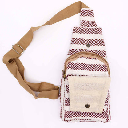 Body Cross Bag Natural Cotton