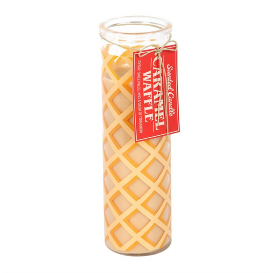 Caramel Waffle Scented Tube Candle