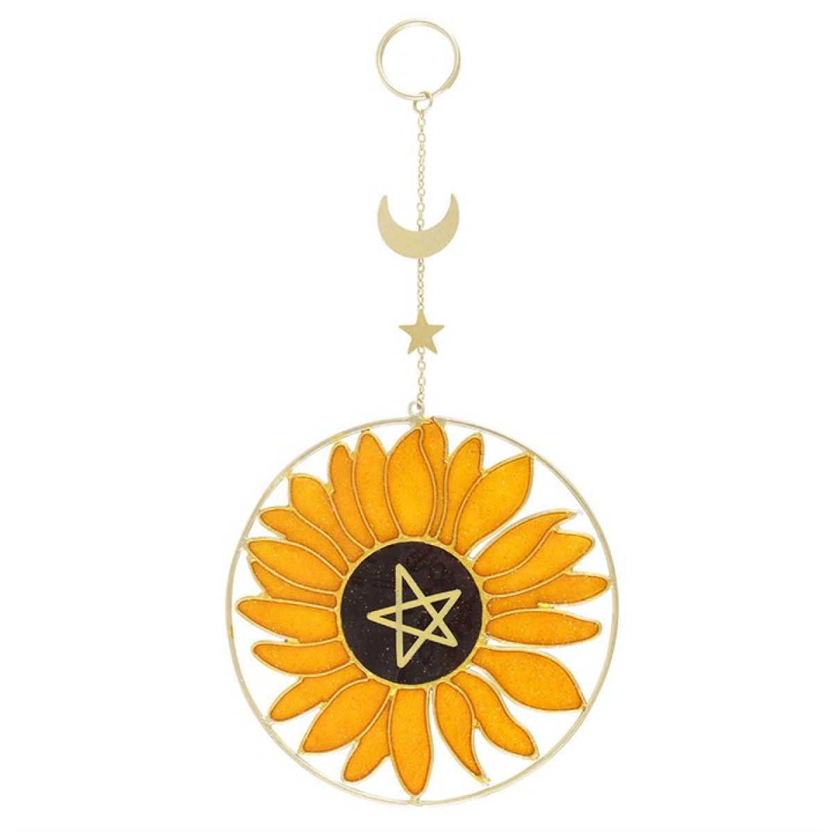 Radiant Sunflower Suncatcher