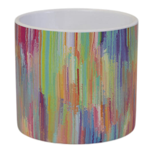 Colour Pallet Pot 13.8cm H12.5cm L13.8cm W13.8cm Weight-138G