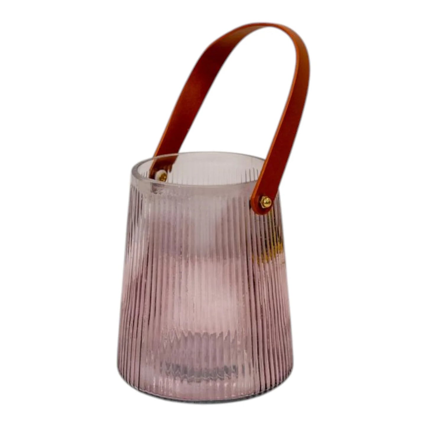 Amethyst Glass Lantern