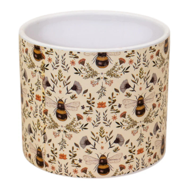 Botanical Bee Pot H10.5cm