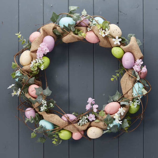 Egg Wreath 44cm W9 D8 Weight-440G