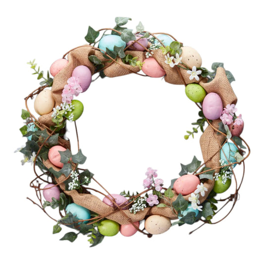 Egg Wreath 44cm W9 D8 Weight-440G