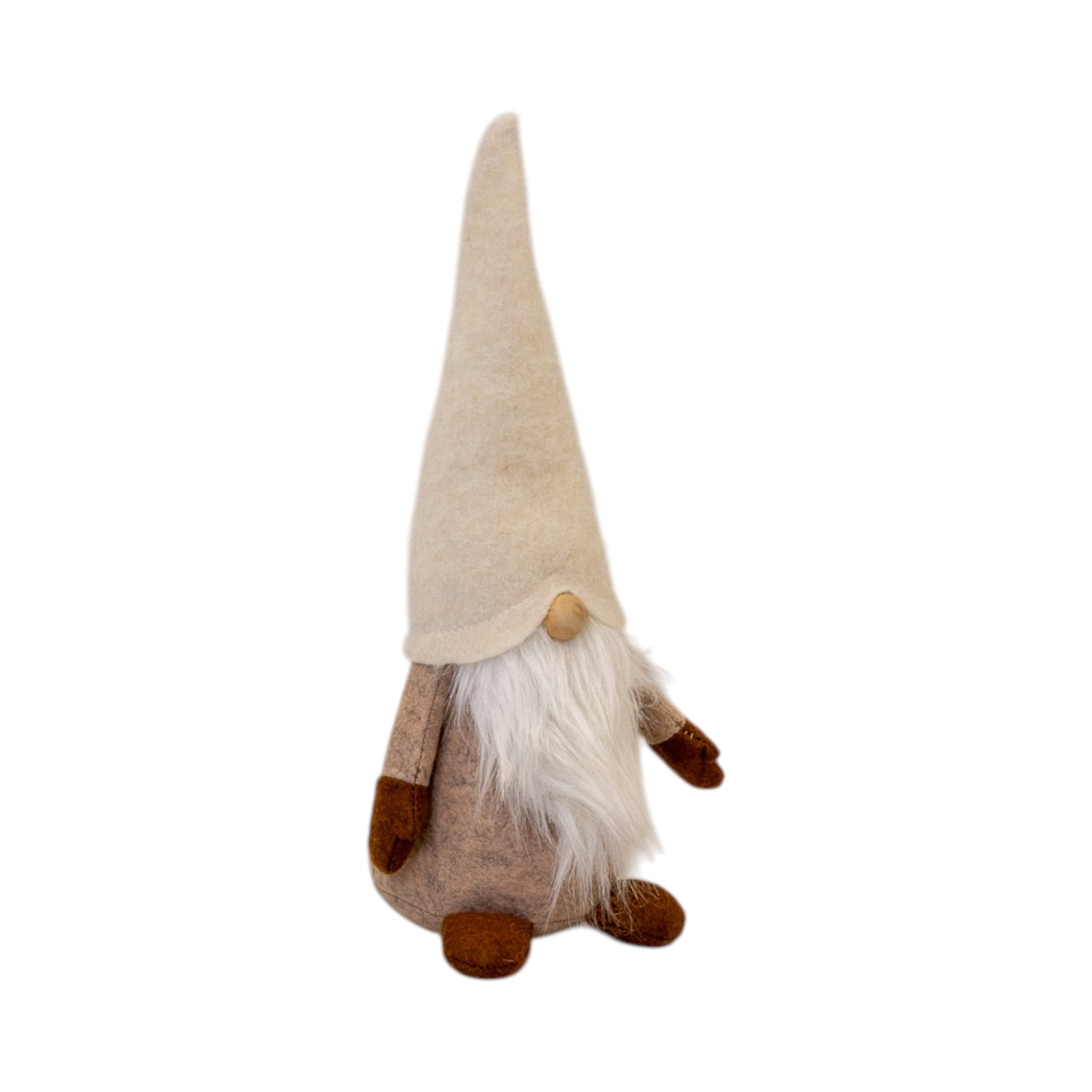 Tall Cream Wool Gonk