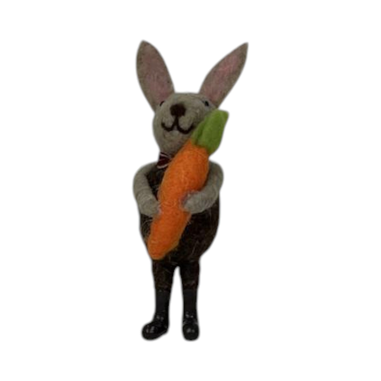 Rabbit Holding A Carrott 6X6X17cm  Weight-24G