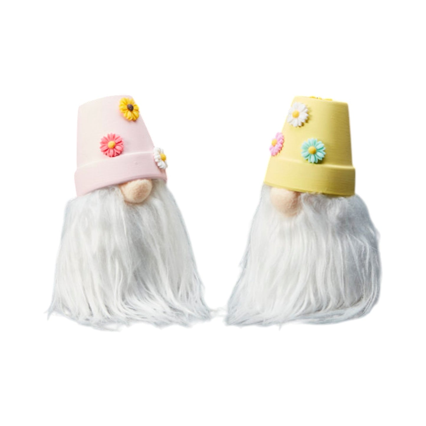 Mixed Pink and Yellow Gonks H18 W10 D10