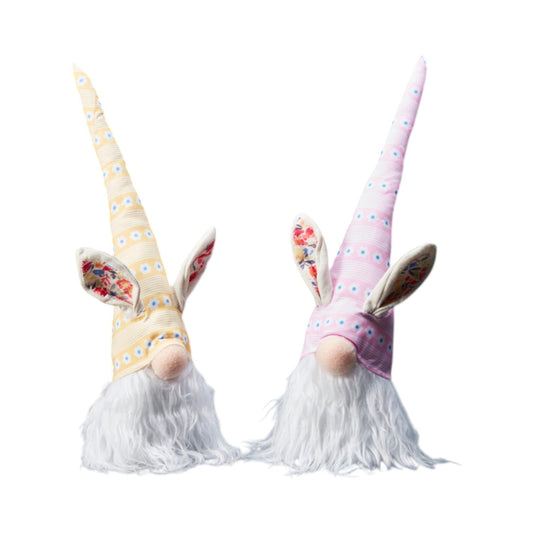 Mixed Yellow And Pink Gonks H36 W13 D10