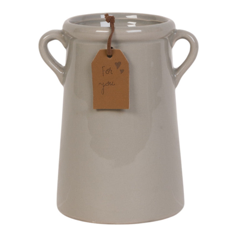 Grey Vase 14cm