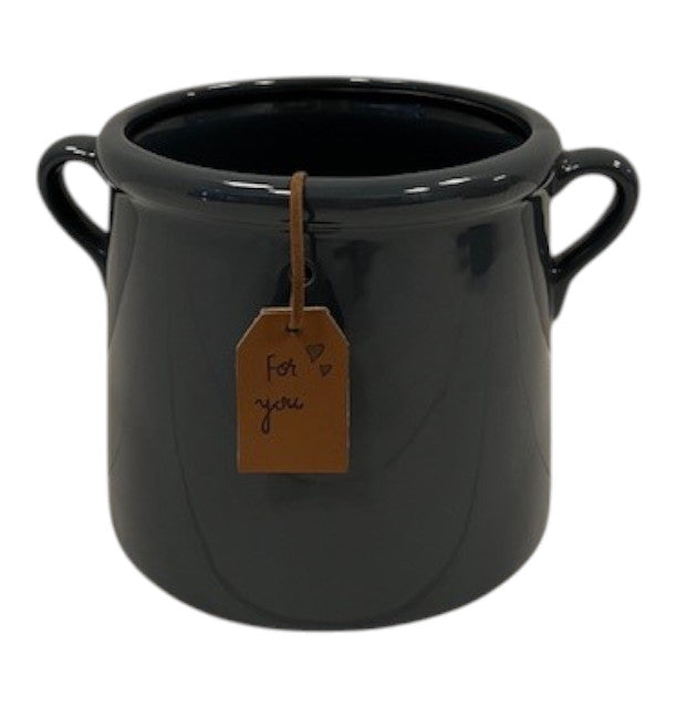 Midnight Blue "For You" Vase TD13cm x H15cm