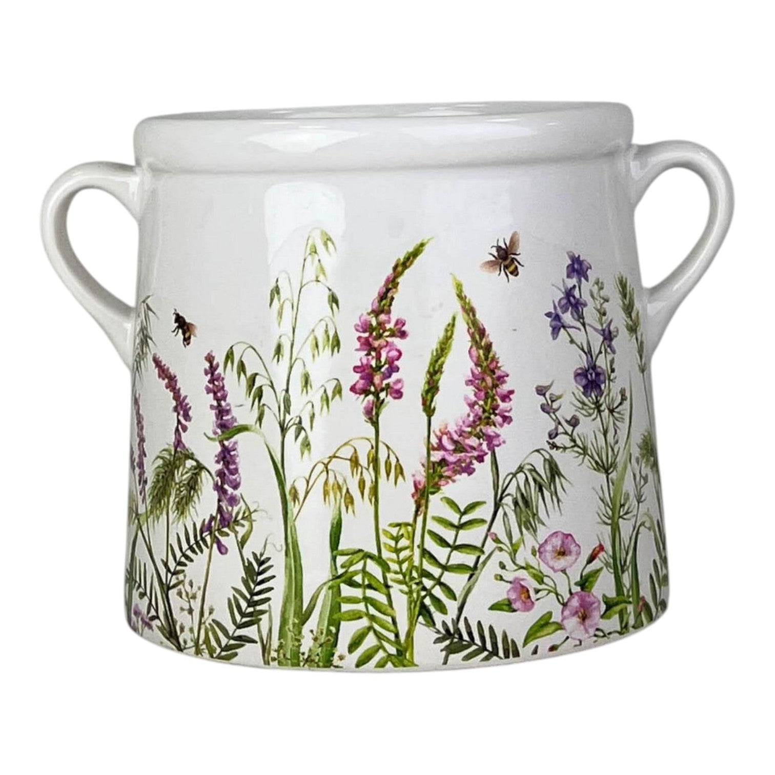 Meadow Design Pot D13cm x H12.7cm x TD18cm