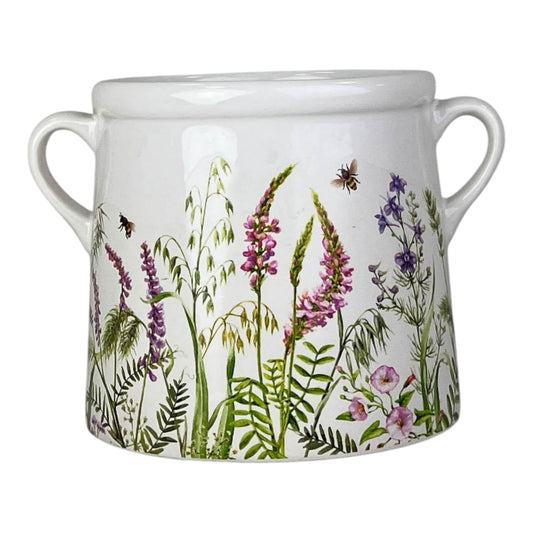 Meadow Design Pot D13cm x H12.7cm x TD18cm