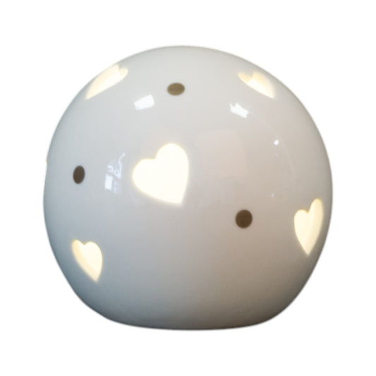 Heart Globe Led 9 cm Table Lamp
