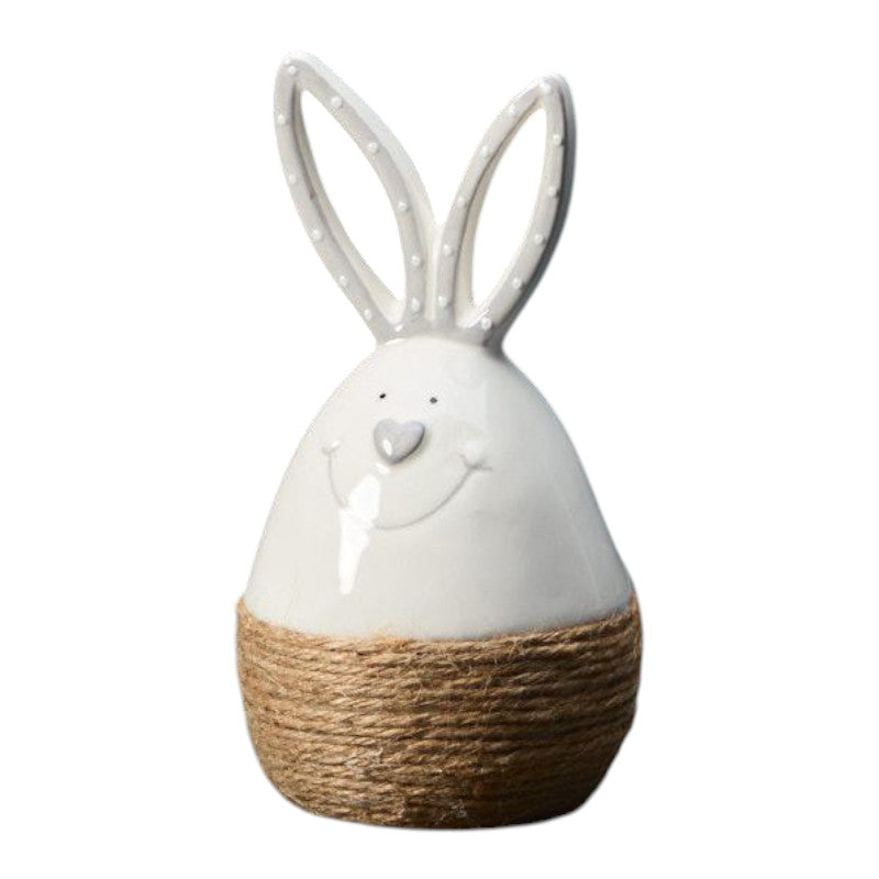 Ceramic Rabbit Egg H17.5