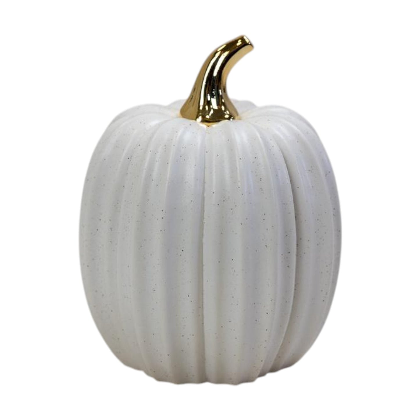 White Ceramic Pumpkin