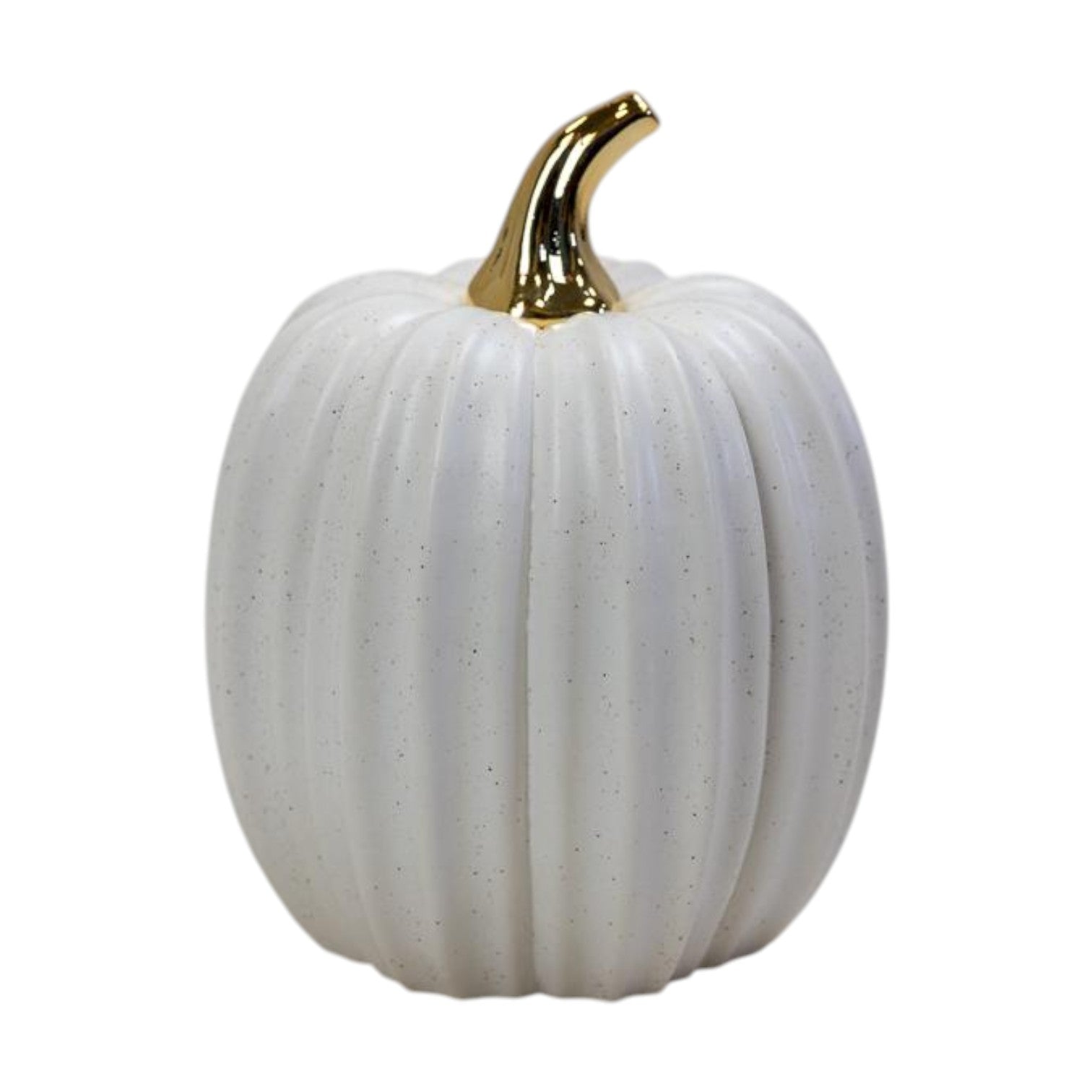 White Ceramic Pumpkin