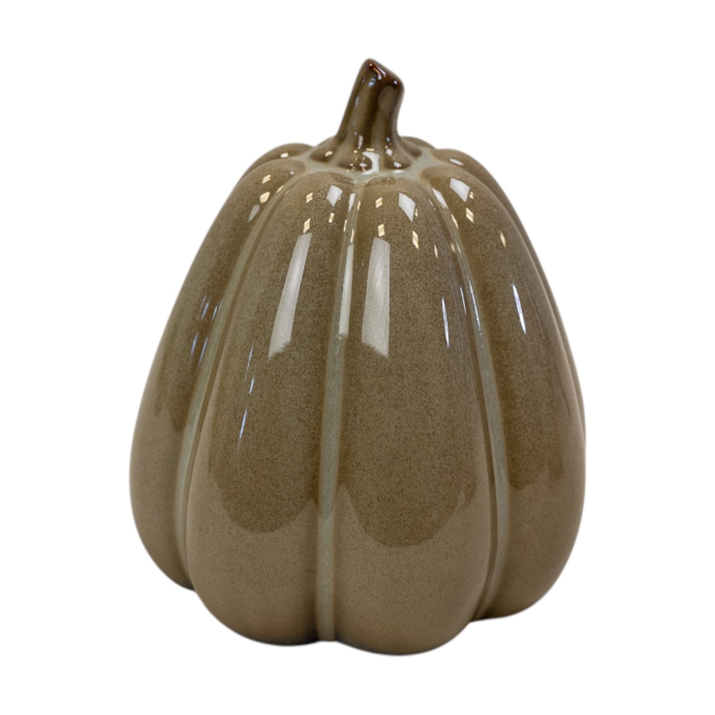 Caramel Ceramic Pumpkin