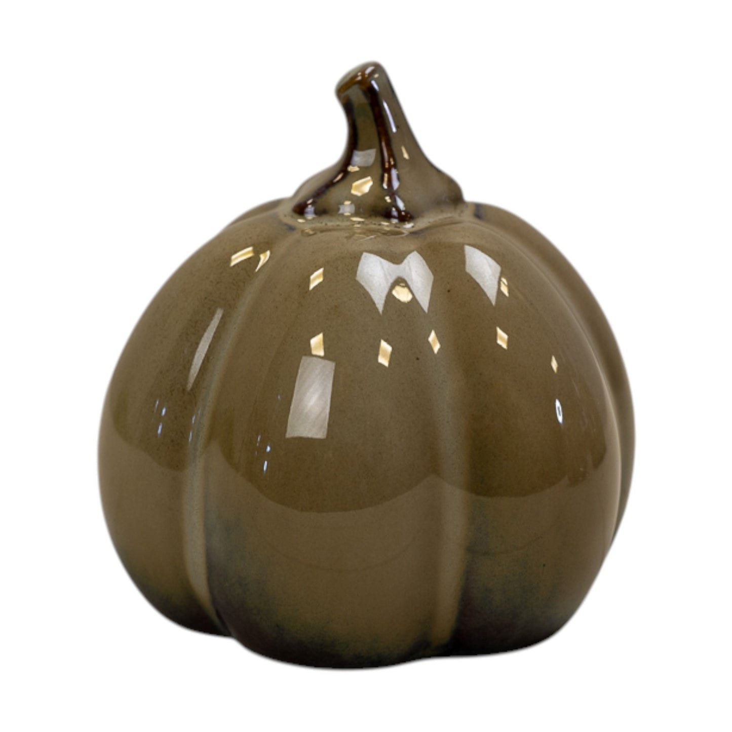 Caramel Ceramic Pumpkin