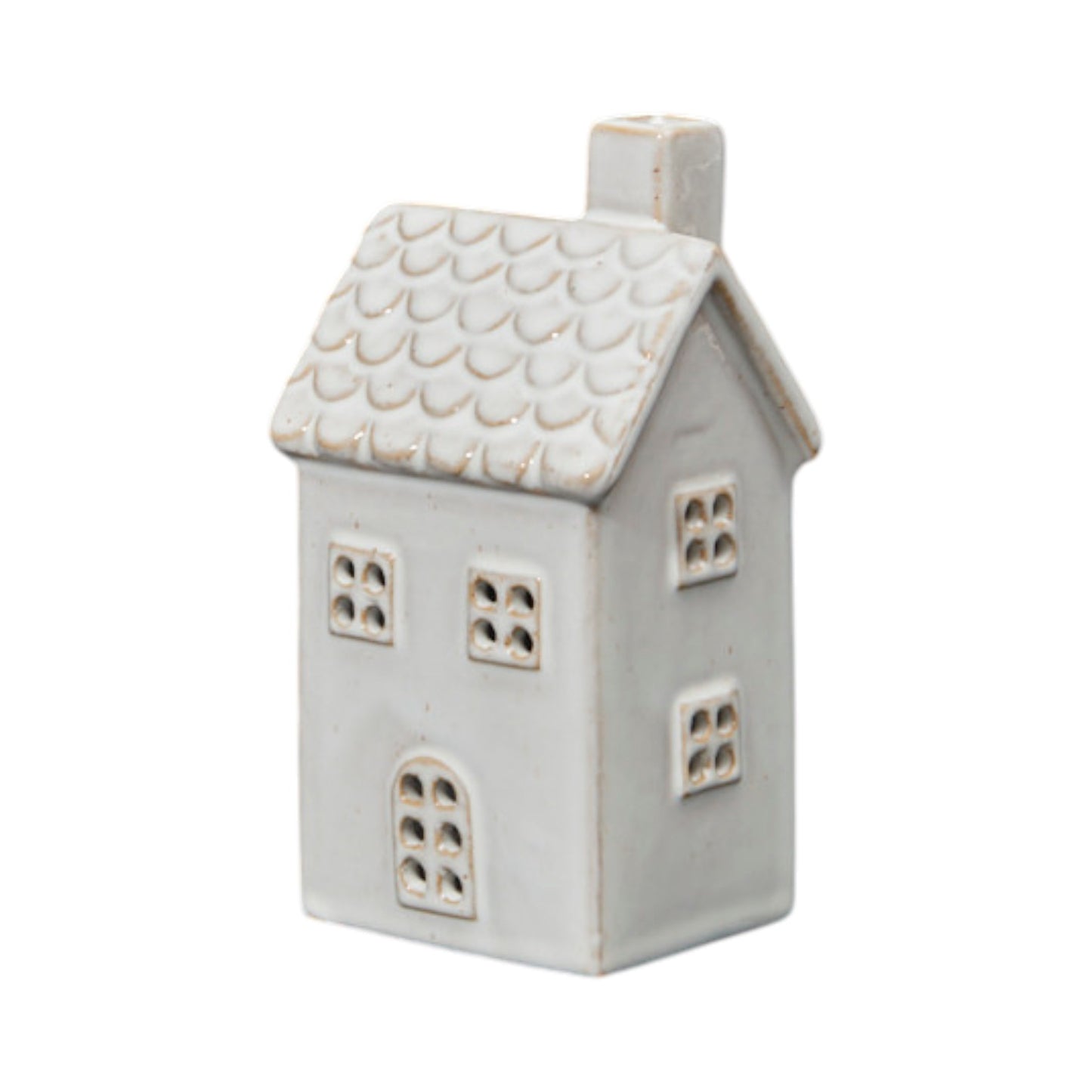 Ceramic House Tealight Holder