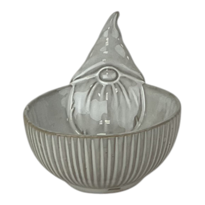 Glazed Gonk Ceramic Bowl with Textured Detail