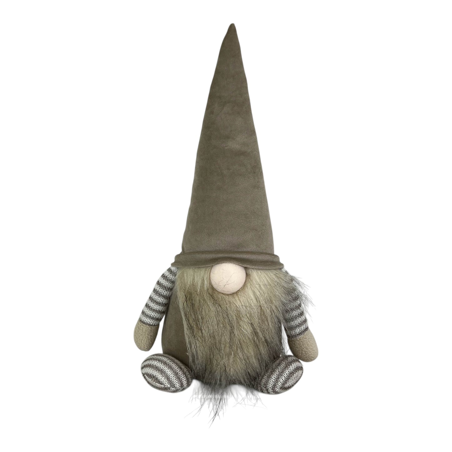 Grey Fabric Gonk Decoration with LED