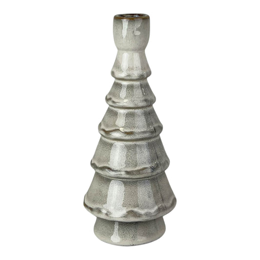 Glazed Ceramic Candle Holder