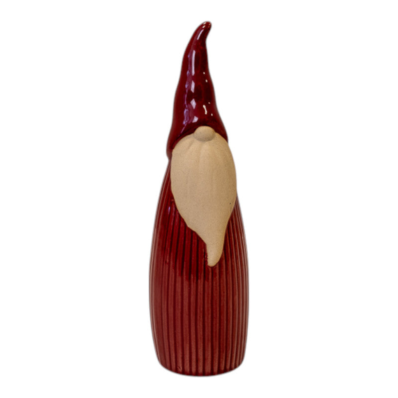 Large Ceramic Red Slim Gonk Ornament